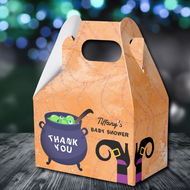 A Baby is Brewing Halloween Baby Shower Favour Box (Creator Uploaded)