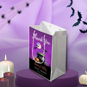 A Baby Is Brewing Halloween Baby Shower Medium Gift Bag