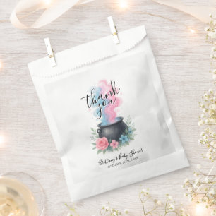 A Baby Is Brewing Halloween Cauldron Favour Bag