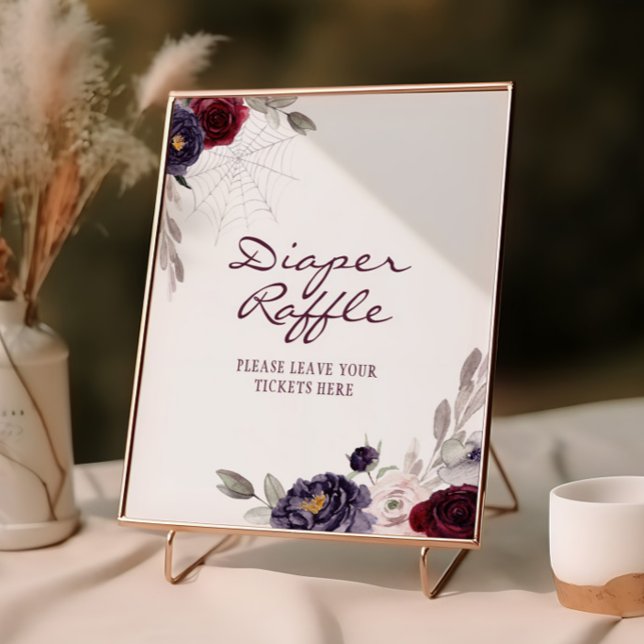 A Baby Is Brewing Halloween Diaper Raffle  Poster (Creator Uploaded)