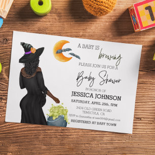 A baby is Brewing Witch African American