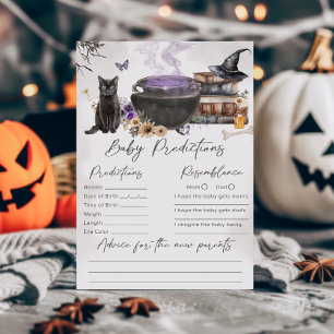 A Baby is Brewing Witch Baby Predictions Game