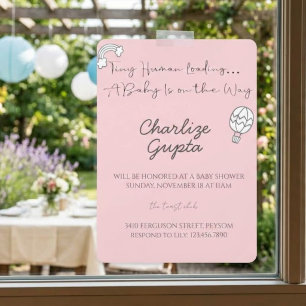 A Baby Is on the Way Baby Shower Invitation