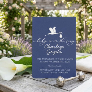 A Baby Is on the Way Baby Shower Invitation
