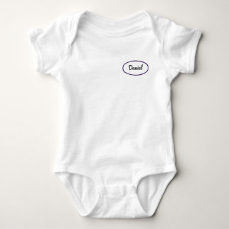 A baby mechanic outfit for Daniel! Bodysuit