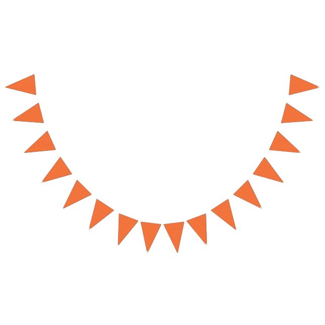 A background pattern featuring an orange and peach bunting  (All)