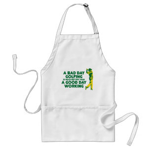 A Bad Day Golfing Standard Apron