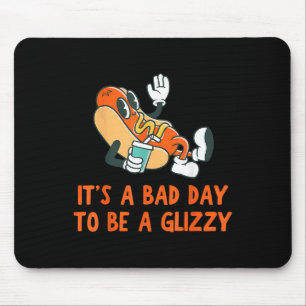 A Bad Day To Be A Glizzy 4th Of July Hot Dog Lover Mouse Pad