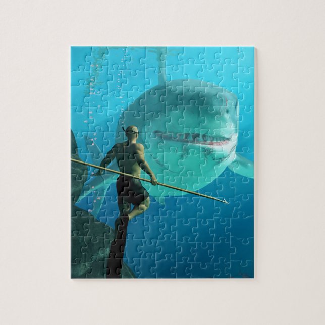 A Bad Day To Go Snorkelling Jigsaw Puzzle (Vertical)
