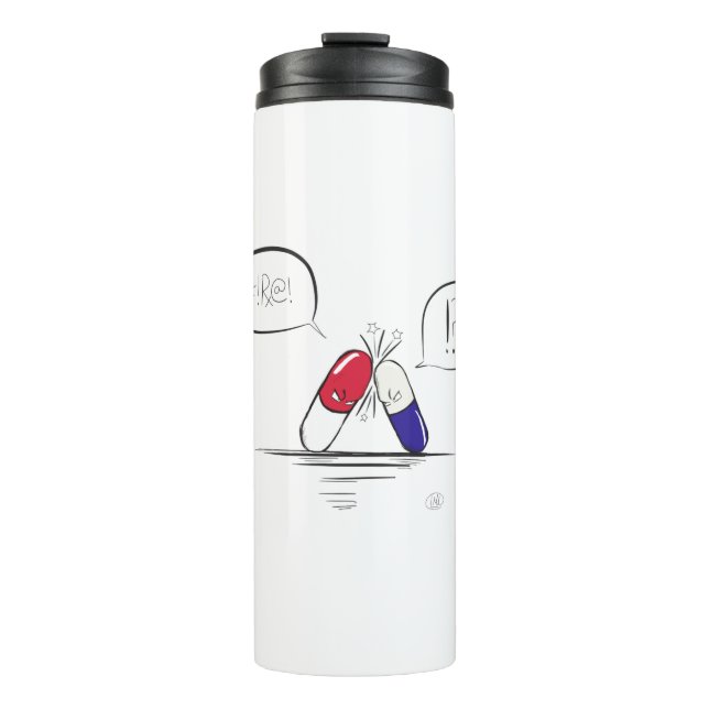 A Bad Drug Interaction, Thermal Tumbler (Front)