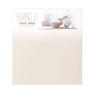 A Baker's Note Pad