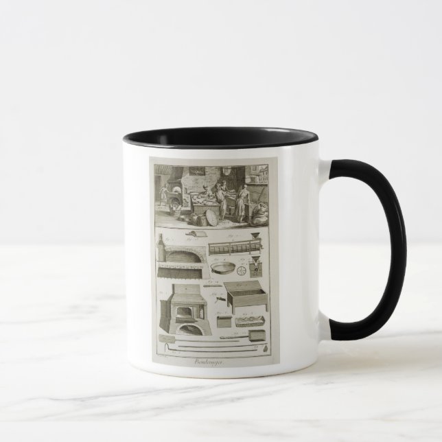 A bakery and baking equipment, from the 'Encyclope Mug (Right)