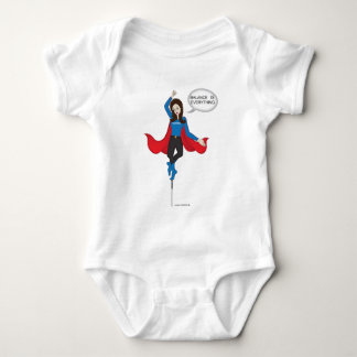 A balance t-shirt for kids and babies baby bodysuit
