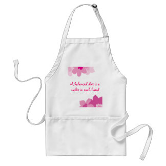 A balanced diet is a ... standard apron