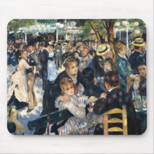 A Ball At the Moulin de la Galette - Renoir Mouse Pad