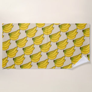 A Banana Celebration Beach Towel