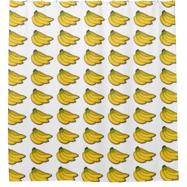 A Banana Celebration! Shower Curtain (Front)