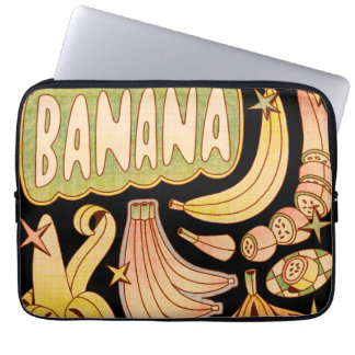 A Banana / Illustration of Banana  Laptop Sleeve
