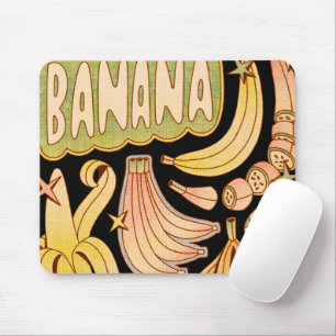 A Banana / Illustration of Banana Mouse Pad