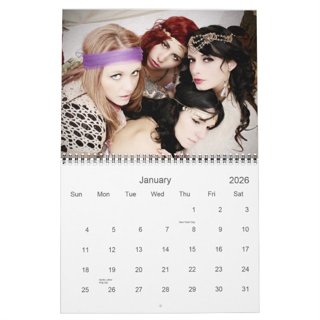 "A Band of Gypsies" 2015 Calendar (Jan 2026)