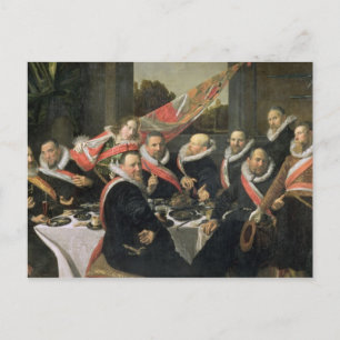 A Banquet of the Officers of the St. George Militi Postcard