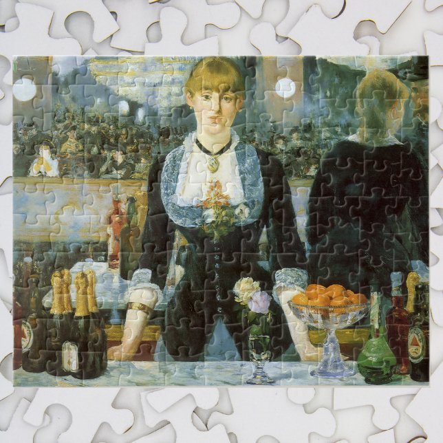 A Bar at the Folies Bergere by Edouard Manet Jigsaw Puzzle (Creator Uploaded)