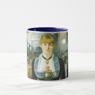 A Bar at the Folies Bergere by Edouard Manet Mug