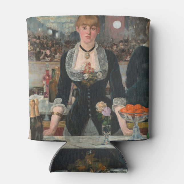 A Bar at the Folies-Bergère Edouard Manet Can Cooler (Back)