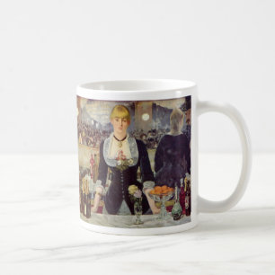 A Bar at the Folies-Bergère - Edouard Manet Coffee Mug