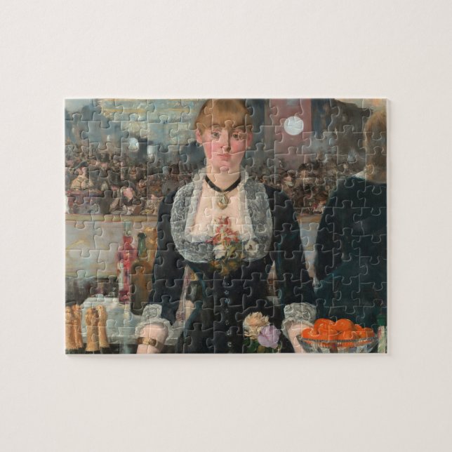 A Bar at the Folies-Bergère Edouard Manet Jigsaw Puzzle (Horizontal)