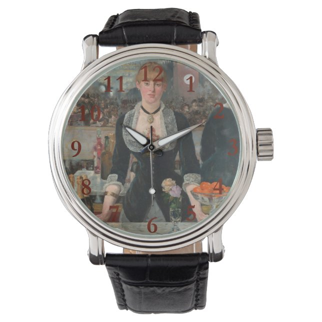 A Bar at the Folies-Bergère Edouard Manet Watch (Front)