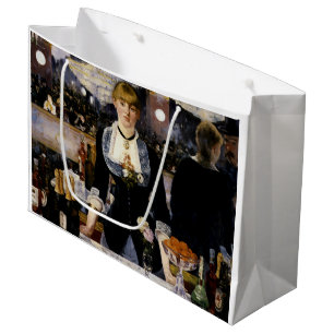 A Bar at the Folies-Bergere Large Gift Bag