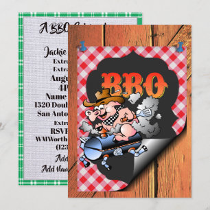 A Barbecue Celebration Invitation