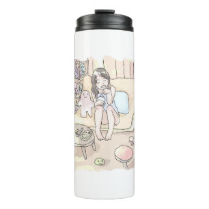 a bare foot thermal tumbler