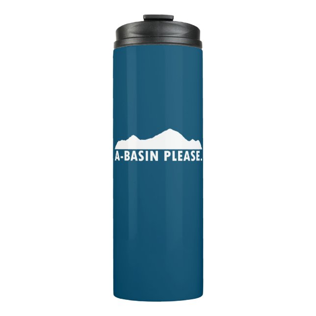 A-Basin Please Thermal Tumbler (Front)