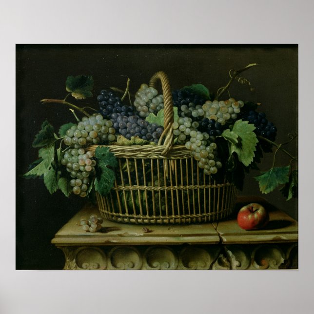 A Basket of Grapes Poster (Front)