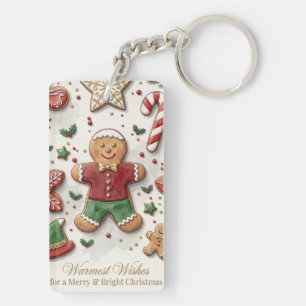 A Batch of Holiday Cheer Key Ring