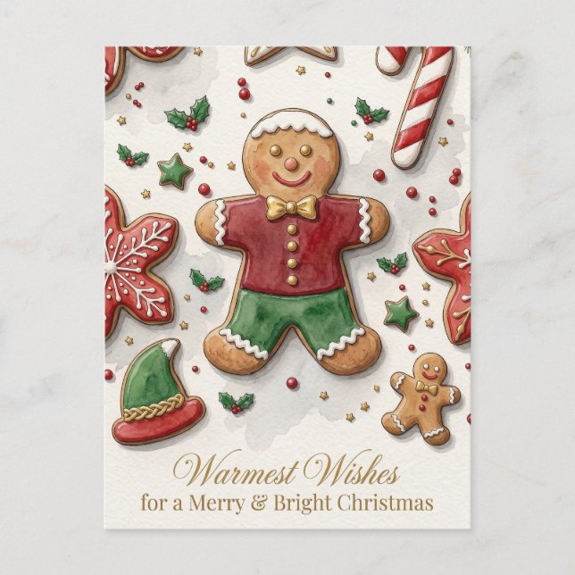 A Batch of Holiday Cheer Postcard (Front)