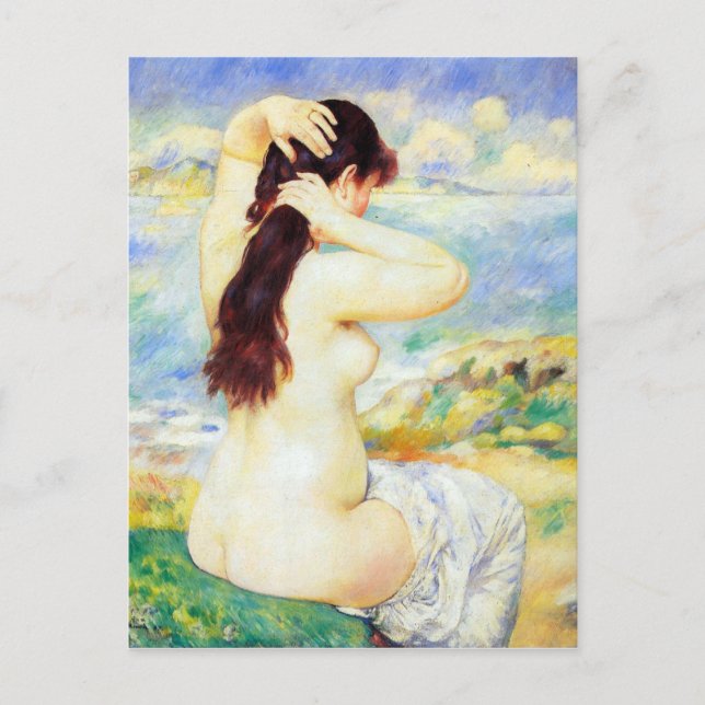 A Bather by Pierre Renoir Postcard (Front)