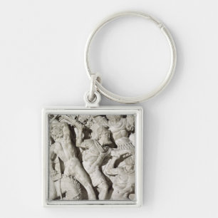 A battle between Romans and Galatians Key Ring