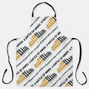 A Battle Of Minds Is Found In The Game Of Chess Apron