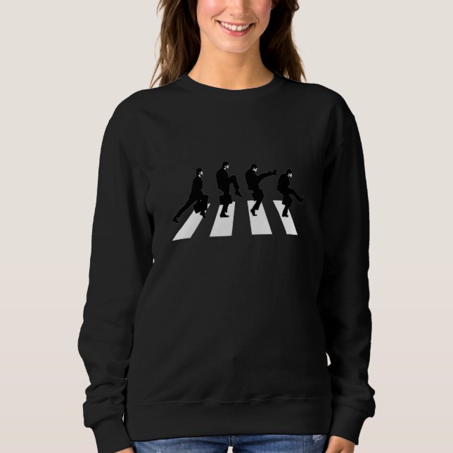 A bbey Walks Design Classic Sweatshirt (Front)