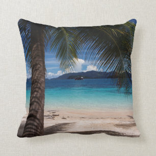 A Beach On Koh Wai Island In Thailand Cushion