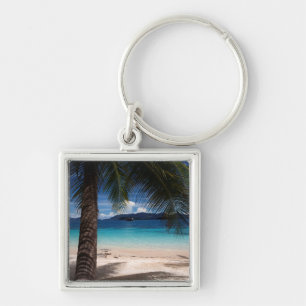 A Beach On Koh Wai Island In Thailand Key Ring
