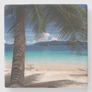 A Beach On Koh Wai Island In Thailand Stone Coaster