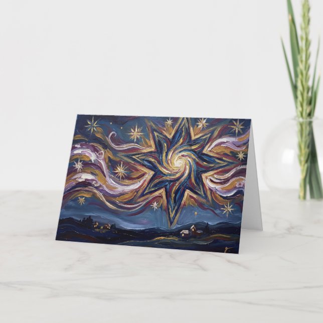 A Beacon of Hope in the Darkness Christmas Card (Front)