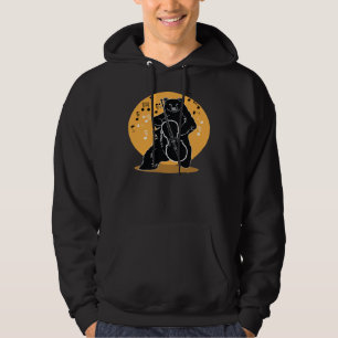 A bear and Cello Hoodie