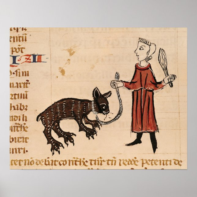 A Bear Keeper, from 'Decrets de Gratien' Poster (Front)