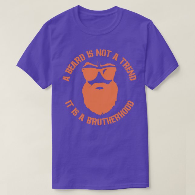 A beard is not a trend it is a brotherhood Classic T-Shirt (Design Front)