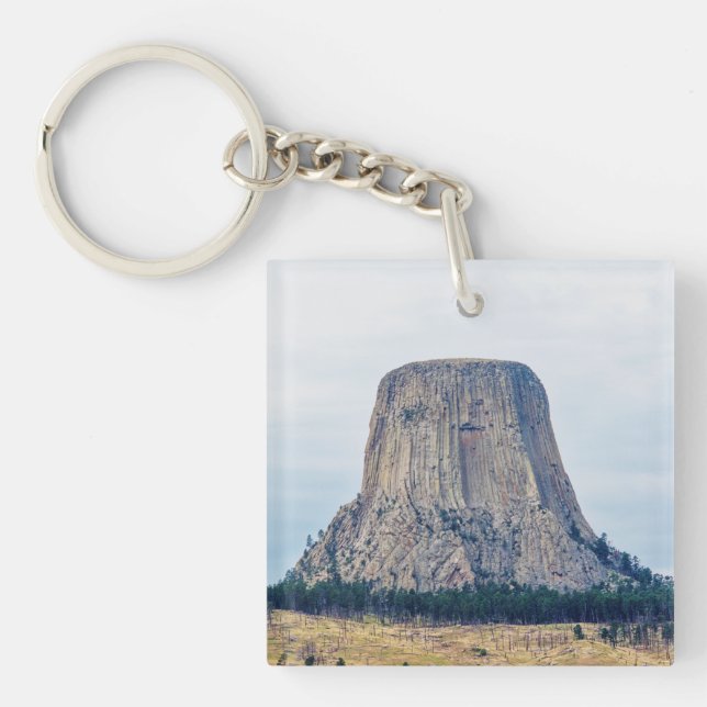 A Bear's Home Key Ring (Front)